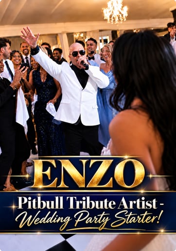 Gallery photo 4 of Elvis & Pitbull Tribute — Wedding & Party Starters