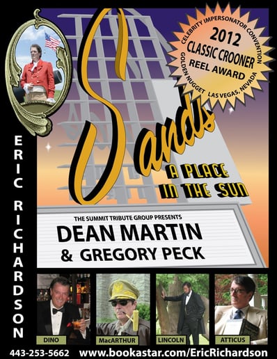 Gallery photo 30 of The Summit Tribute Group, featuring Eric Richardson as Dean Martin