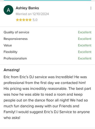 Gallery photo 4 of Eric's DJ Services