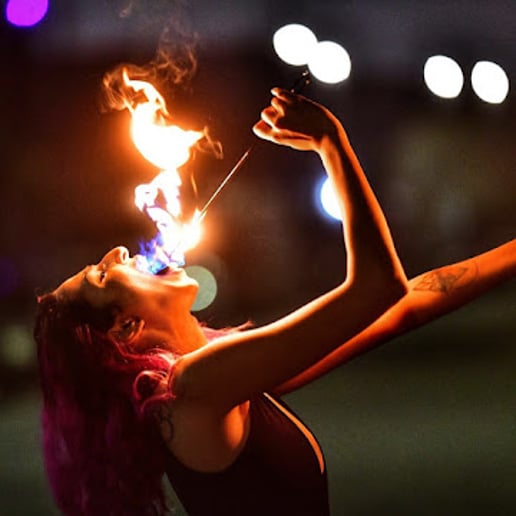 Gallery photo 5 of Eshwari Murty Fire and LED Dance