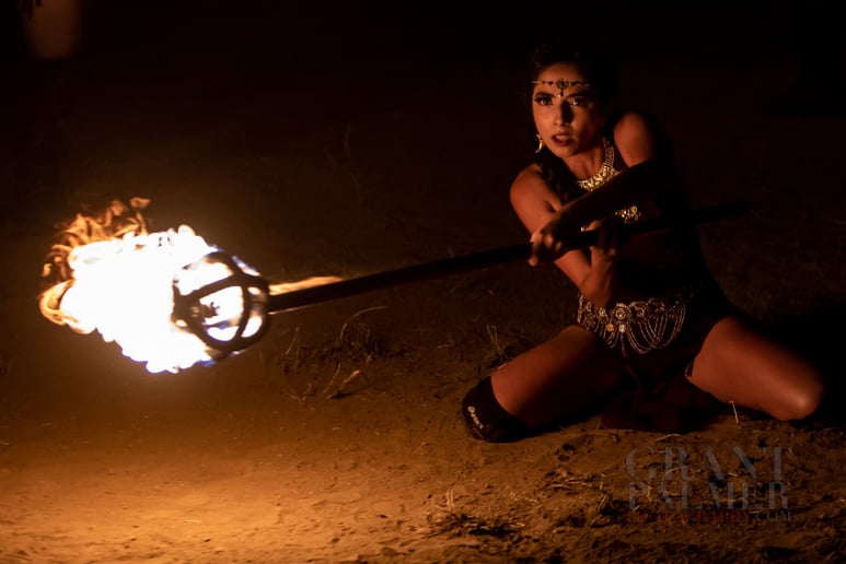 Gallery photo 8 of Eshwari Murty Fire and LED Dance