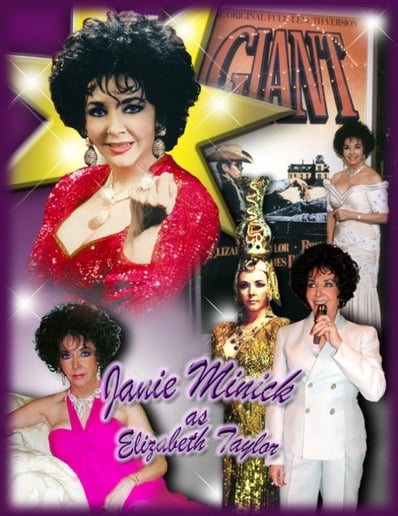 Gallery photo 2 of Janie as Elizabeth Taylor