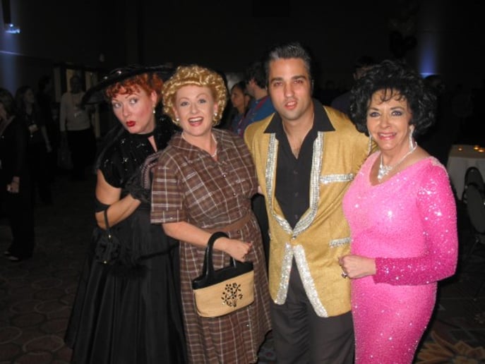 Gallery photo 3 of Janie as Elizabeth Taylor