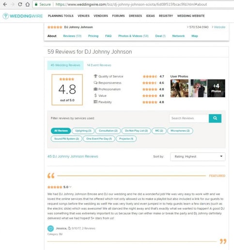 Gallery photo 2 of DJ Johnny Johnson