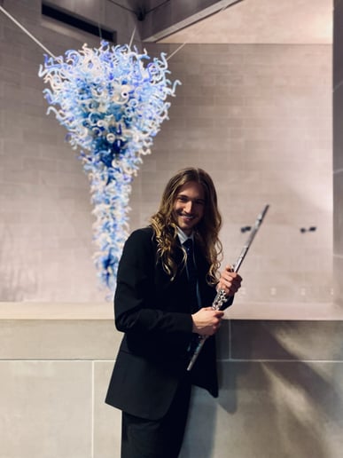 Gallery photo 2 of Evan Curatolo - Classical Flutist