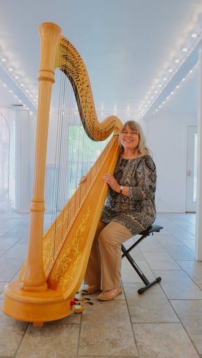 Gallery photo 5 of Event Harpist