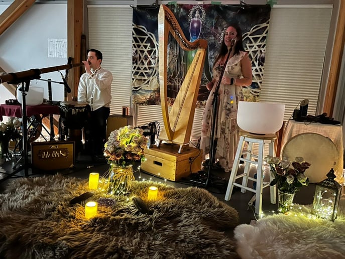 Gallery photo 9 of Experienced Harpist & Harp Faery