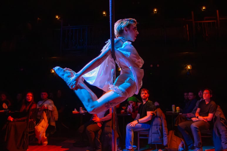 Gallery photo 3 of Extravagant Aerialist and Hula Hoop Performer