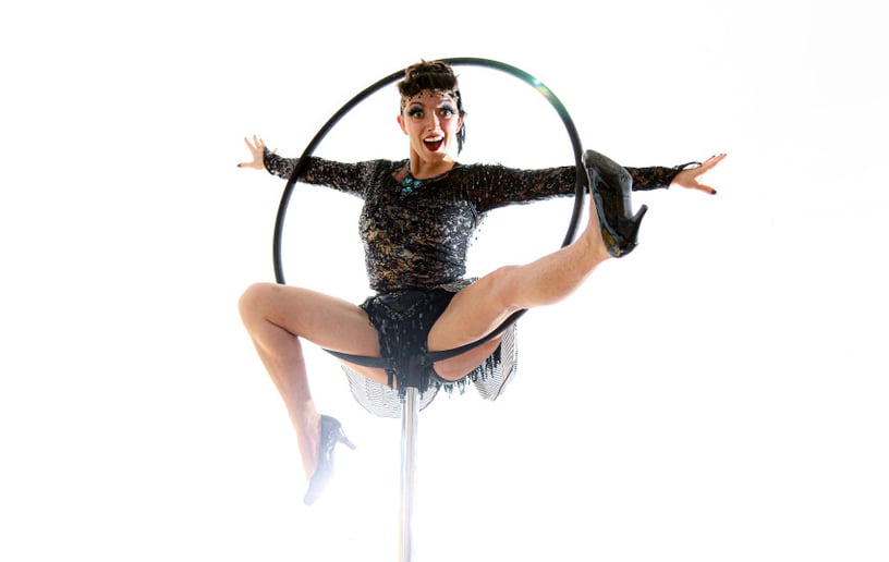 Gallery photo 5 of Extravagant Aerialist and Hula Hoop Performer