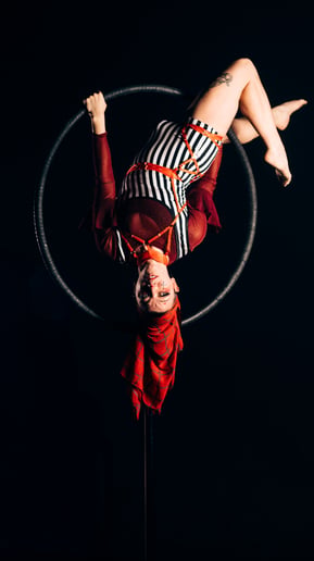 Gallery photo 6 of Extravagant Aerialist and Hula Hoop Performer