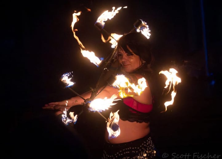 Gallery photo 3 of Abby on Fire