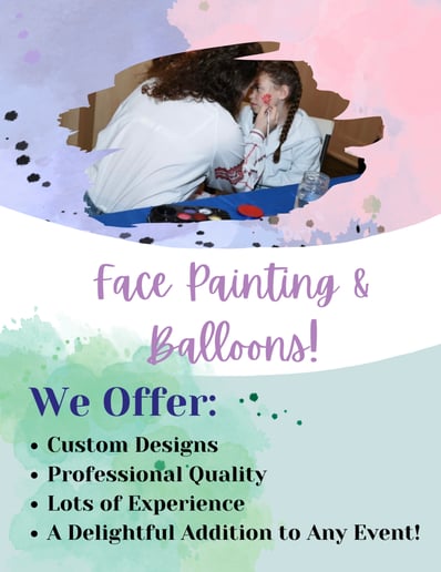 Gallery photo 1 of Face Painting and Balloon Twisting