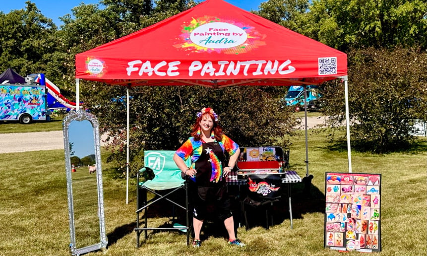 Gallery photo 2 of Face Painting by Audra