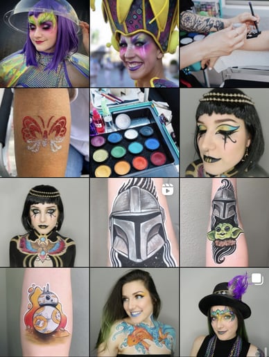Gallery photo 2 of Face Painting by Cheyann Harber