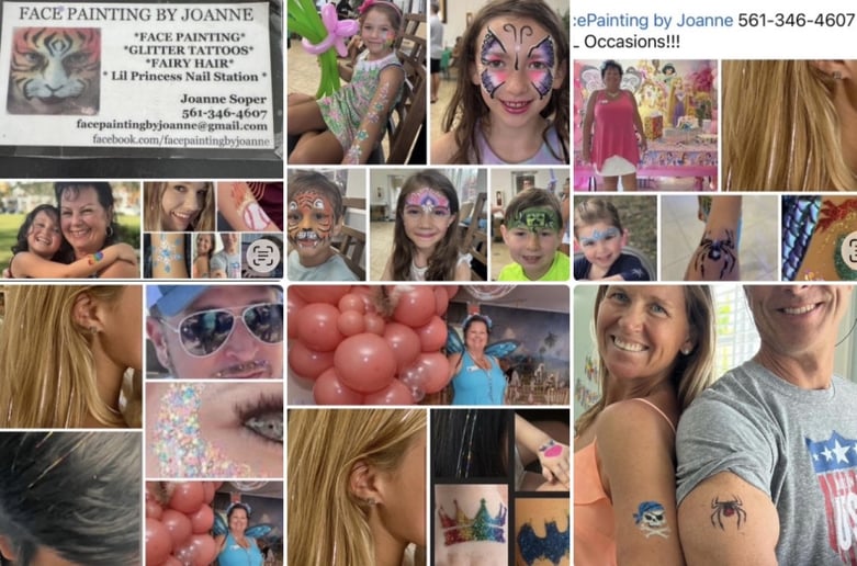 Gallery photo 1 of Face Painting By Joanne