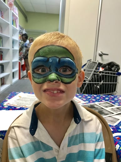Gallery photo 2 of Color Carousel Face Painting