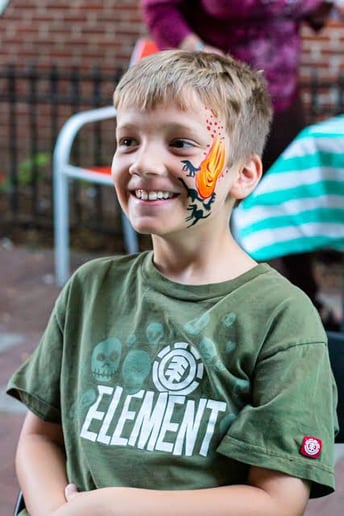 Gallery photo 7 of Color Carousel Face Painting