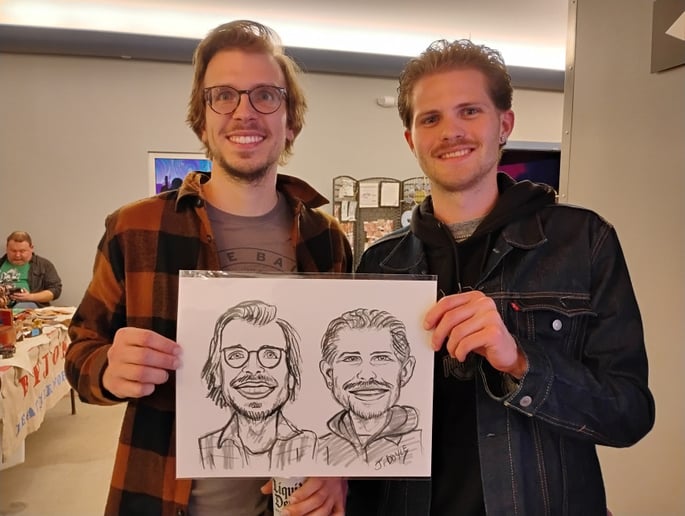 Gallery photo 2 of Indiana caricatures, live painting, and face paint