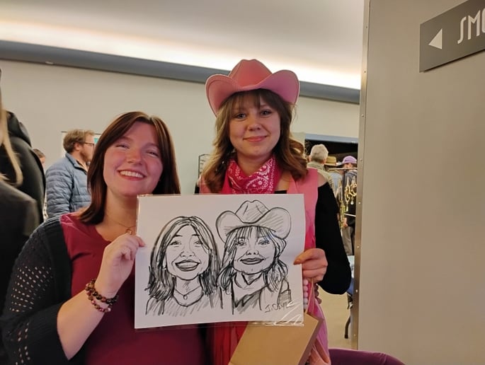 Gallery photo 9 of Indiana caricatures, live painting, and face paint