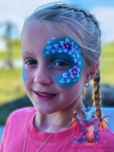 Gallery photo 2 of FacePainting Dragons, Doodles, & Daisies