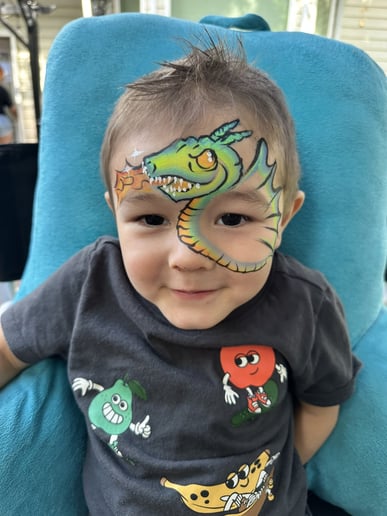 Gallery photo 6 of FacePainting Dragons, Doodles, & Daisies