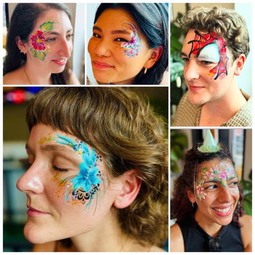 Gallery photo 5 of Fairy Tree Face Painting
