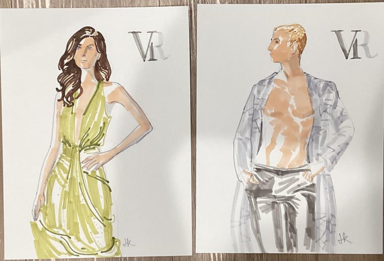 Gallery photo 4 of Fashionably drawn