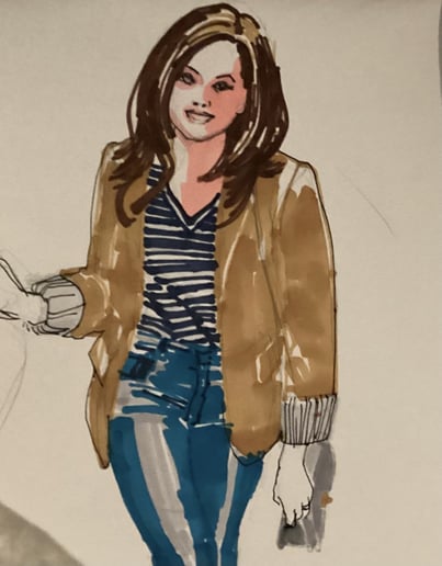 Gallery photo 2 of Fashionably drawn