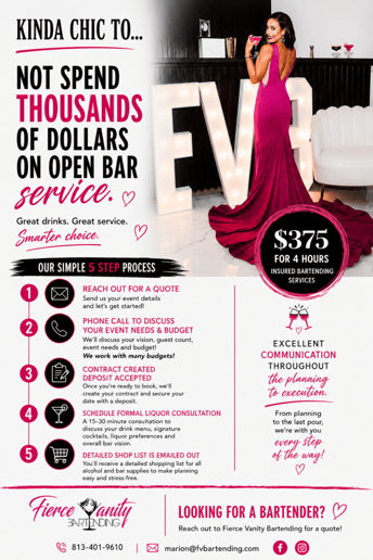 Gallery photo 9 of Fierce Vanity Bartending