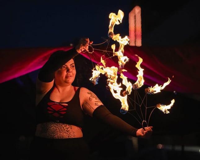 Gallery photo 1 of Fire and LED Performance Art
