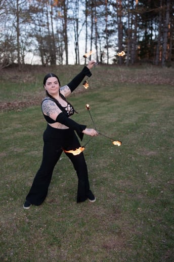 Gallery photo 6 of Fire and LED Performance Art