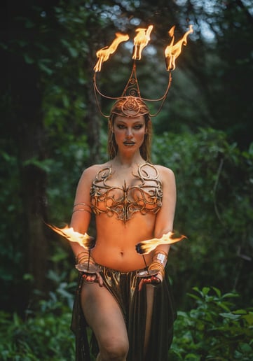 Gallery photo 1 of Fire & Belly Dance