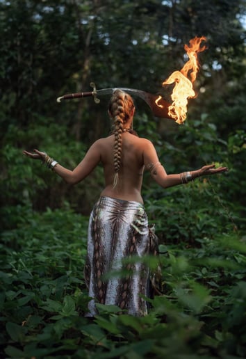 Gallery photo 5 of Fire & Belly Dance