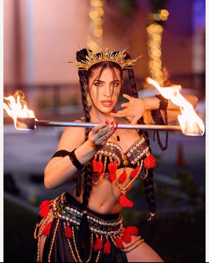 Gallery photo 2 of Fire Belly Dancer