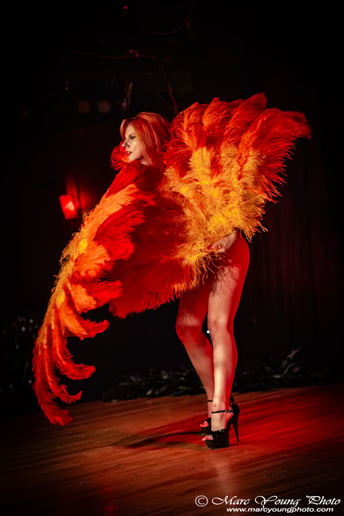 Gallery photo 1 of Flame Fatale - Fire & Burlesque Performer