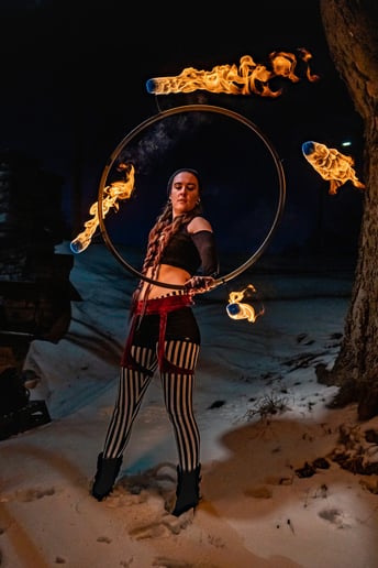 Gallery photo 1 of Nicole Lynn Circles, Performance Artist