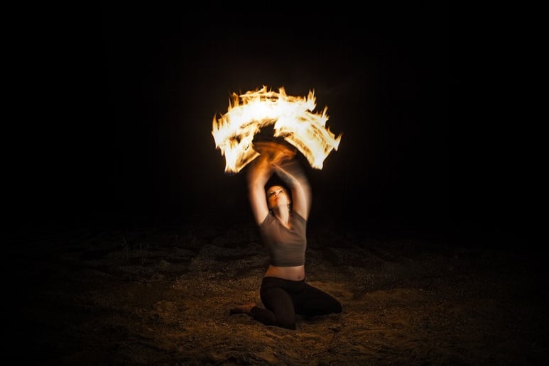 Gallery photo 4 of Fire Dancer for your next event!