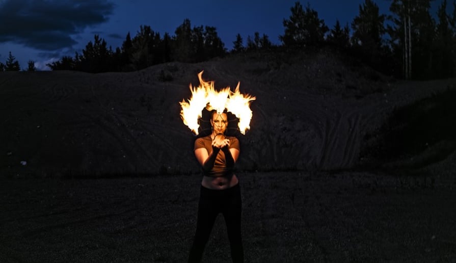 Gallery photo 7 of Fire Dancer for your next event!