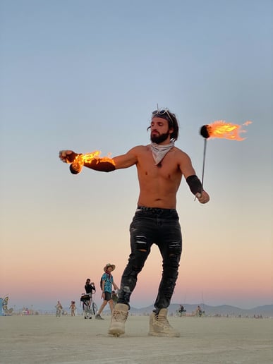 Gallery photo 4 of Fire Dancing by RAINE