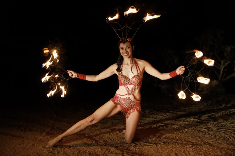 Gallery photo 2 of Fire Dancing by Venus DelMar