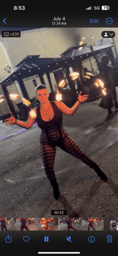 Gallery photo 2 of Lisset Rodriguez Fire Dancing