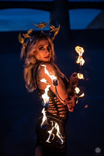 Gallery photo 3 of Fire Heart Dancers