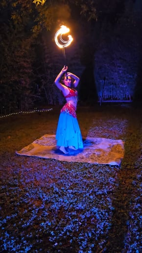 Gallery photo 2 of Lady Fortune Fire Dancing
