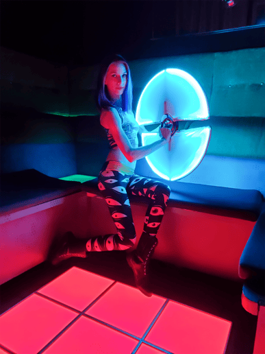 Gallery photo 5 of Miss Twisted Rose Fire & LED Dancing