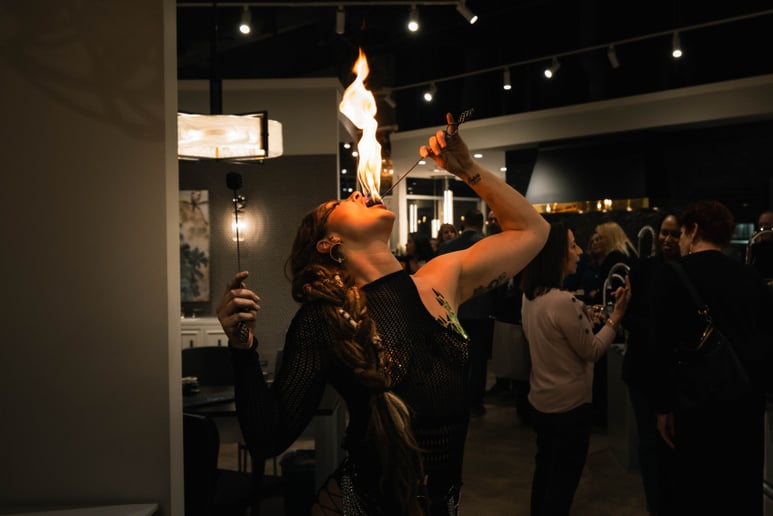 Gallery photo 3 of Riley Jalowy Fire Eater