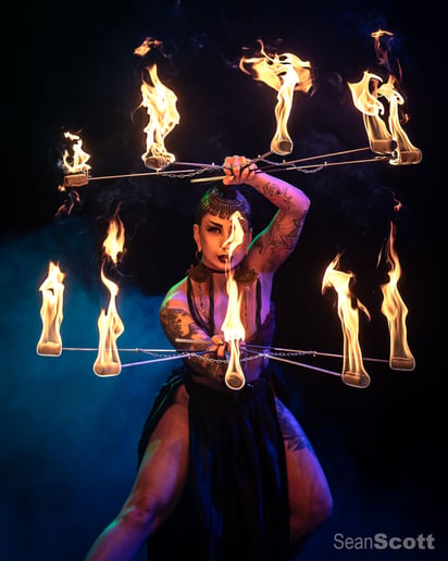 Gallery photo 1 of Fire Performance Art