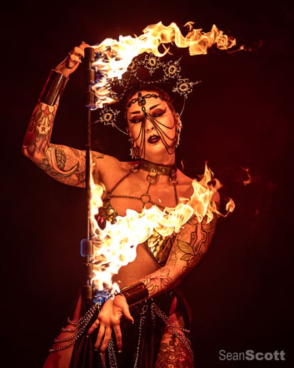 Gallery photo 2 of Fire Performance Art