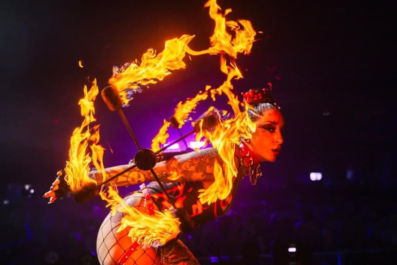Gallery photo 6 of Fire Performance Art