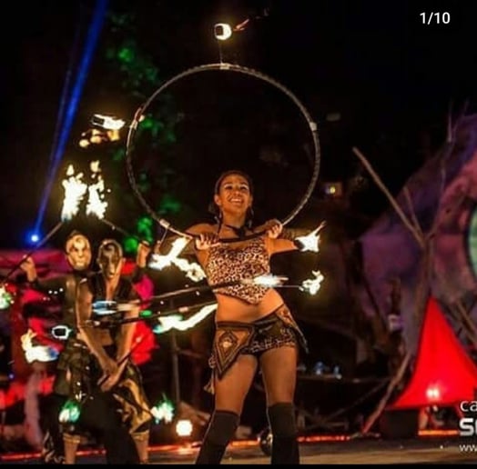Gallery photo 2 of Karina's Fire Performance