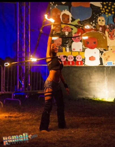 Gallery photo 4 of Karina's Fire Performance
